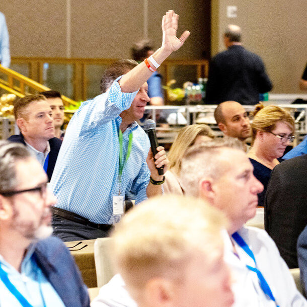 Conference audience interaction | Event Photographer Miami | Corporate Conference Events